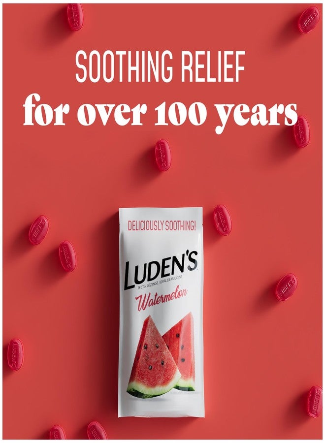 Luden's Sore Throat Drops, for Minor Sore Throat Relief, Watermelon, 90 Count - Image 4